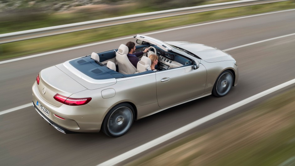 Mercedes klasy E cabrio
