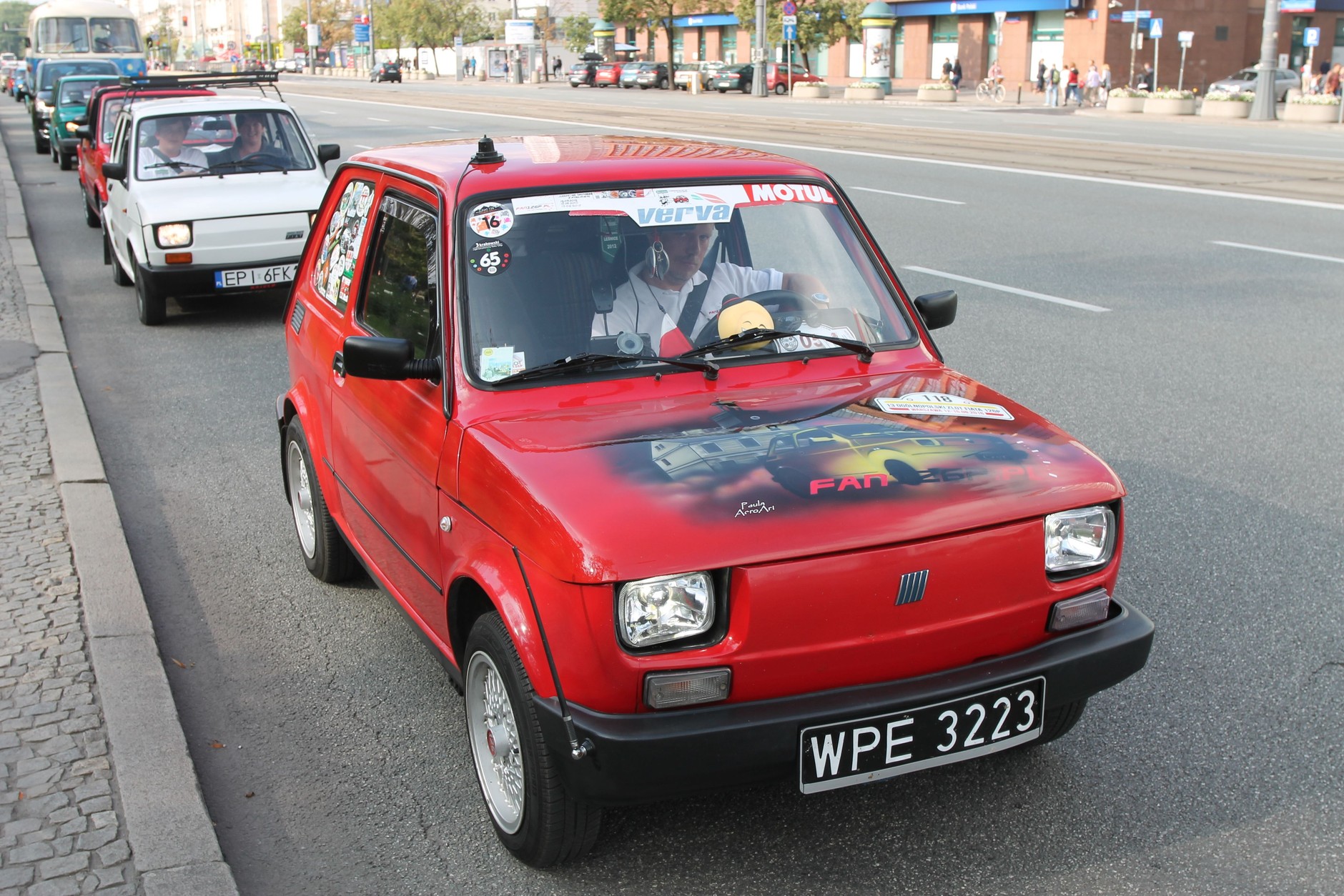 13 Ogólnopolski Zlot Fiata 126p w Warszawie