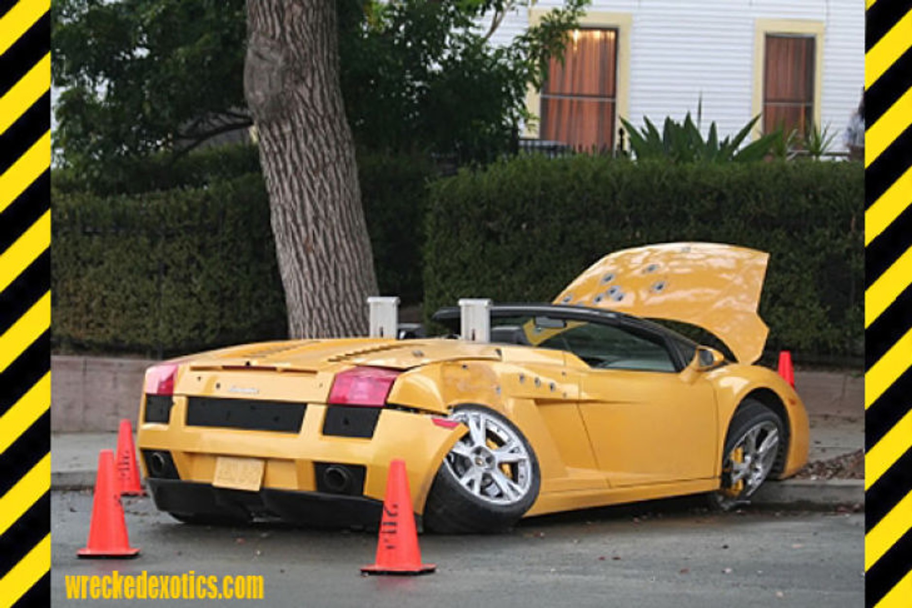 Wypadki supersamochodów