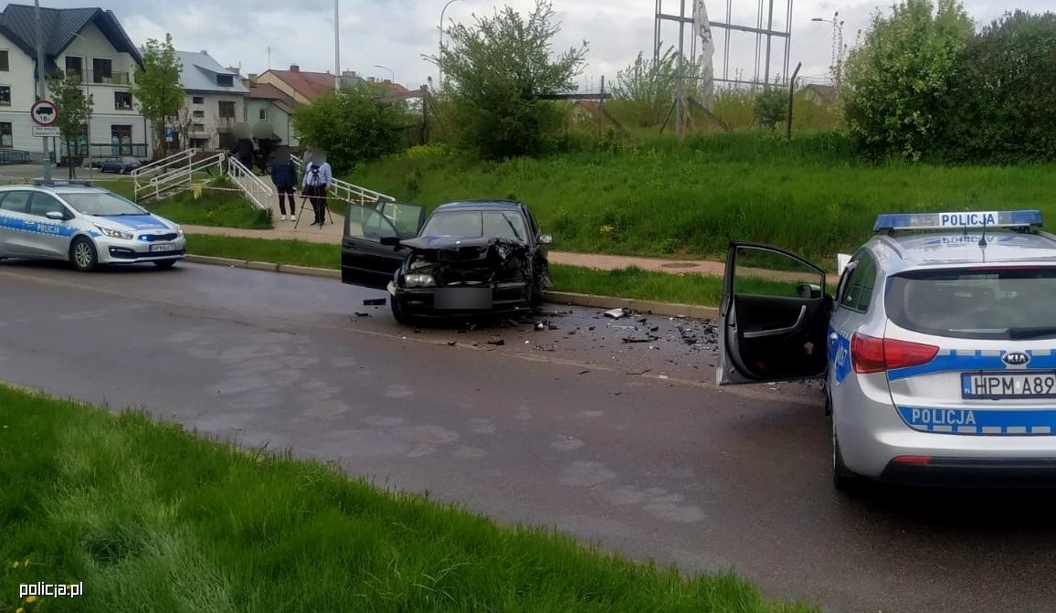 Policyjny pościg za kierowcą BMW