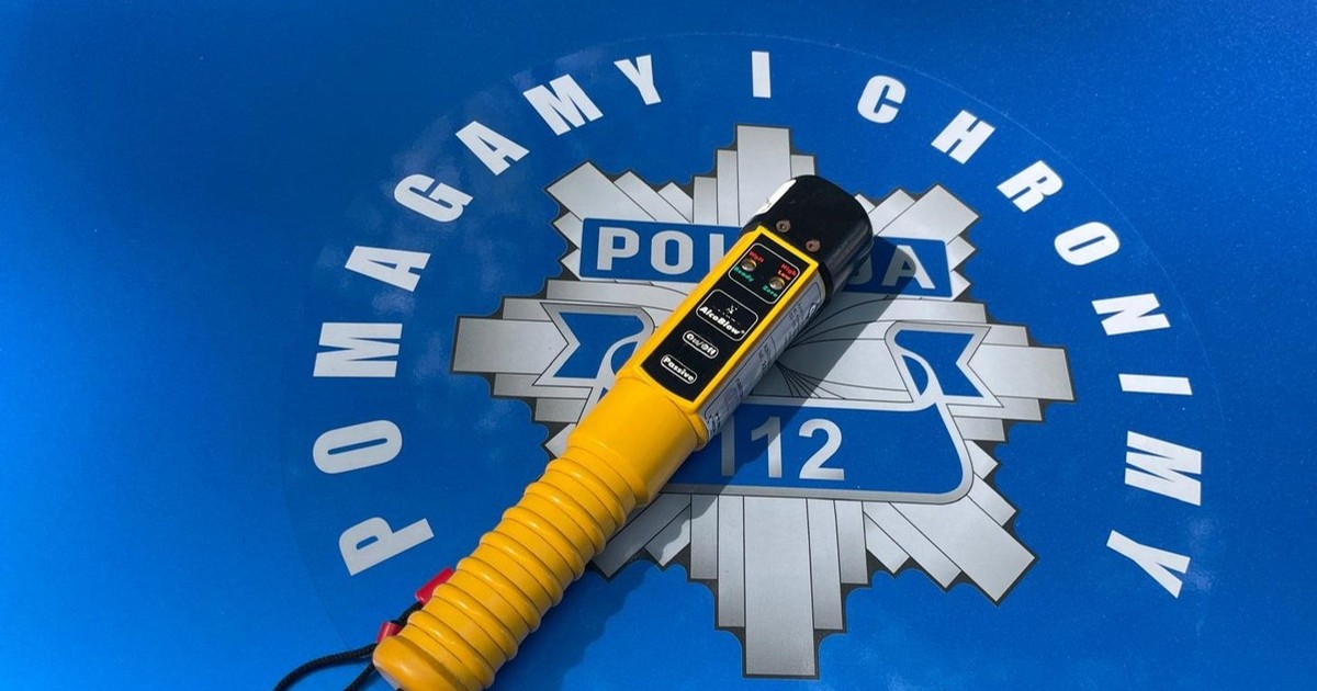Policjant zauważył go na stacji. Szybko się okazało, w czym rzecz
