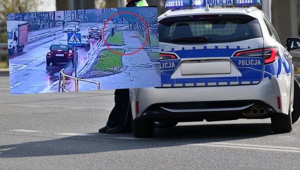 Policjanci zobaczyli leżącą kobietę. Po chwili ujrzeli krew