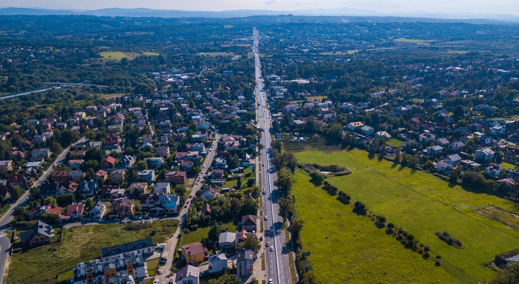 Zakopianka: wyjazd z Krakowa