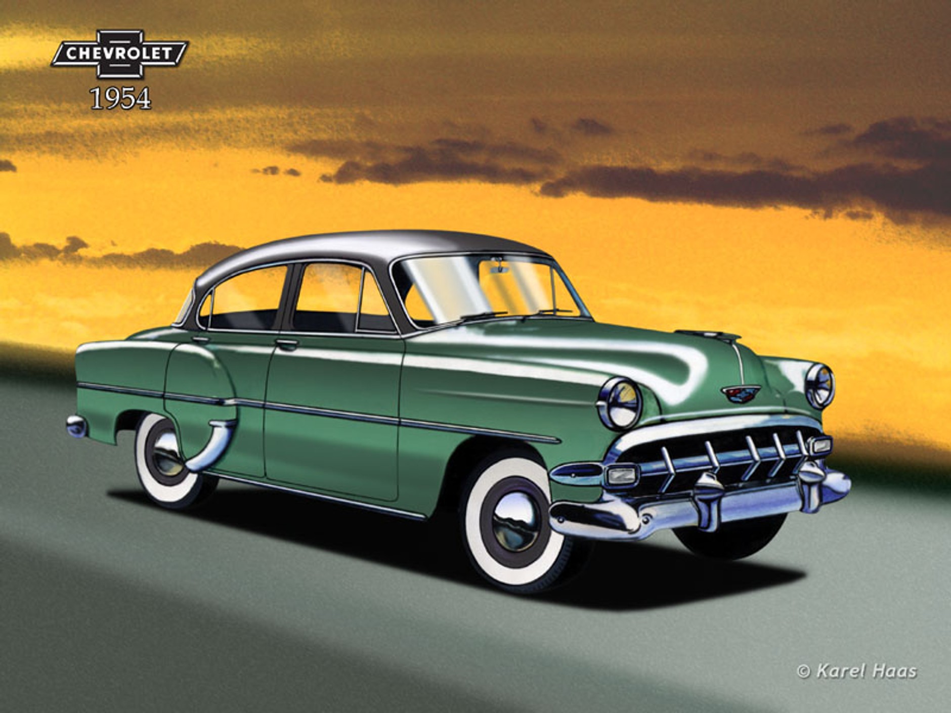 Chevrolet Bel Air – amerykański klasyk (fotogaleria)