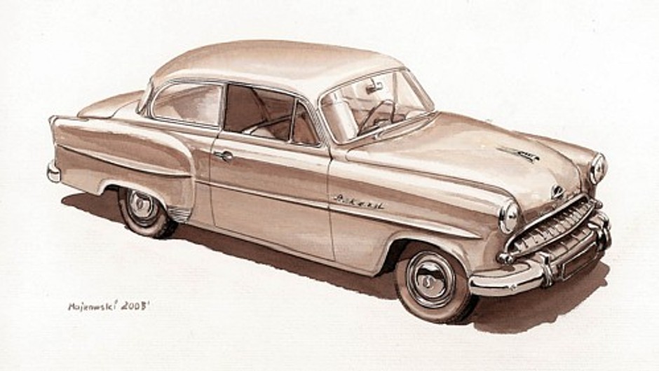 Opel Olympia Rekord 1955 r. Niemcy