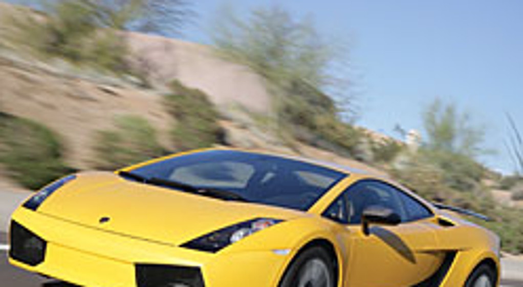 Lamborghini Gallardo Superleggera na Nordschleife