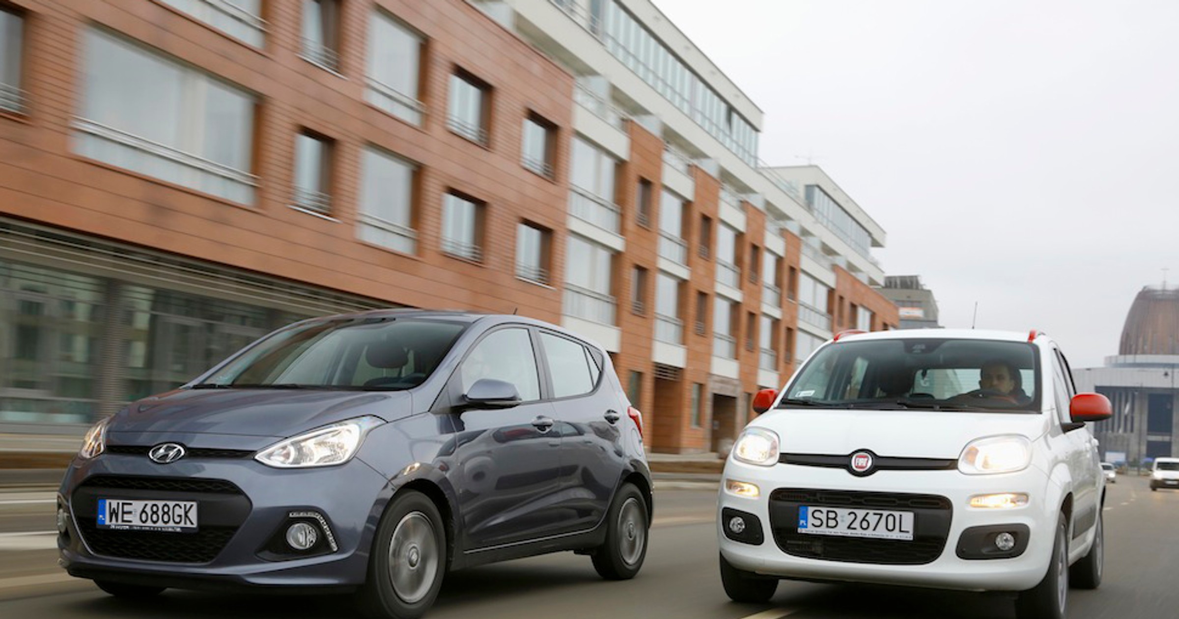 Porównanie aut miejskich: Fiat Panda kontra Hyundai i10