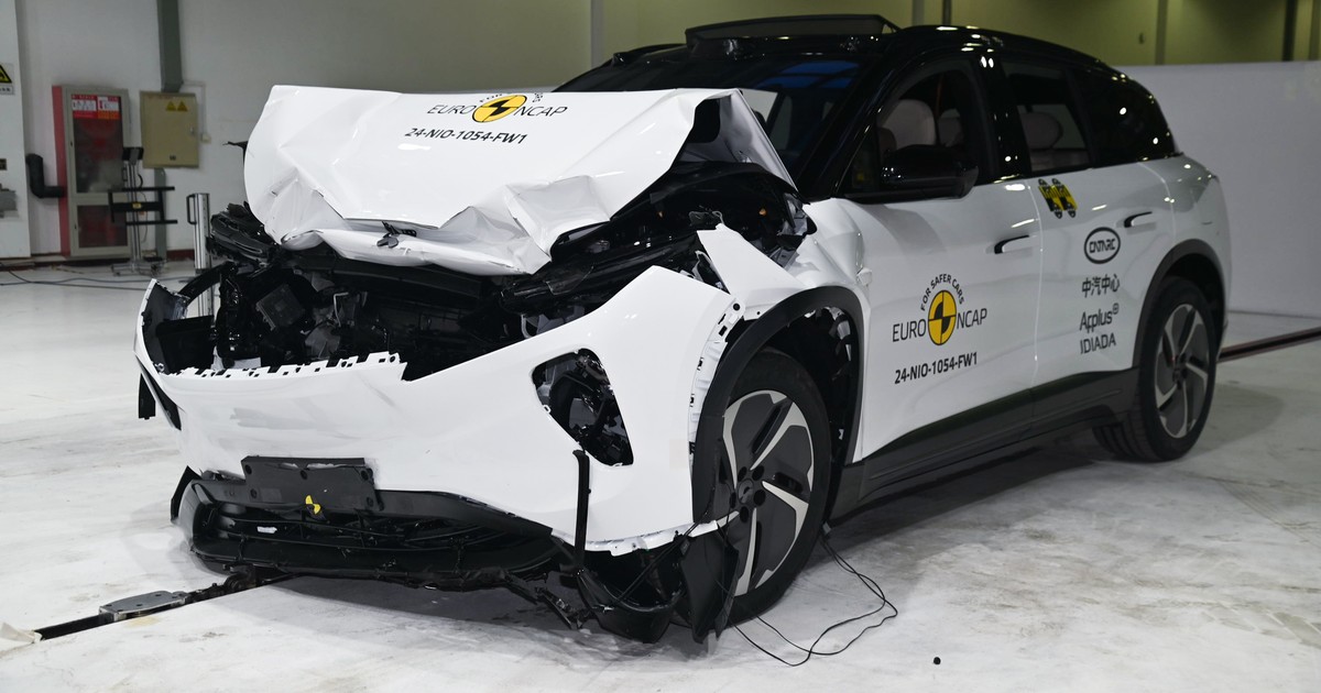 Crash test: NIO EL6 (2024)