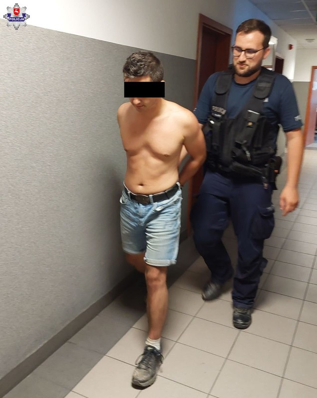 24-latek zatrzymany przez policję