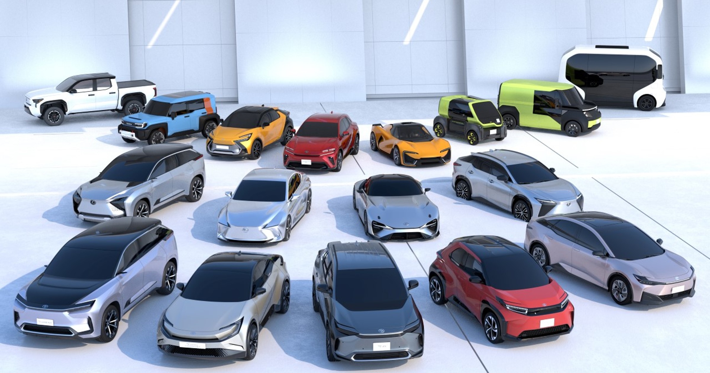 Toyota BEV line-up