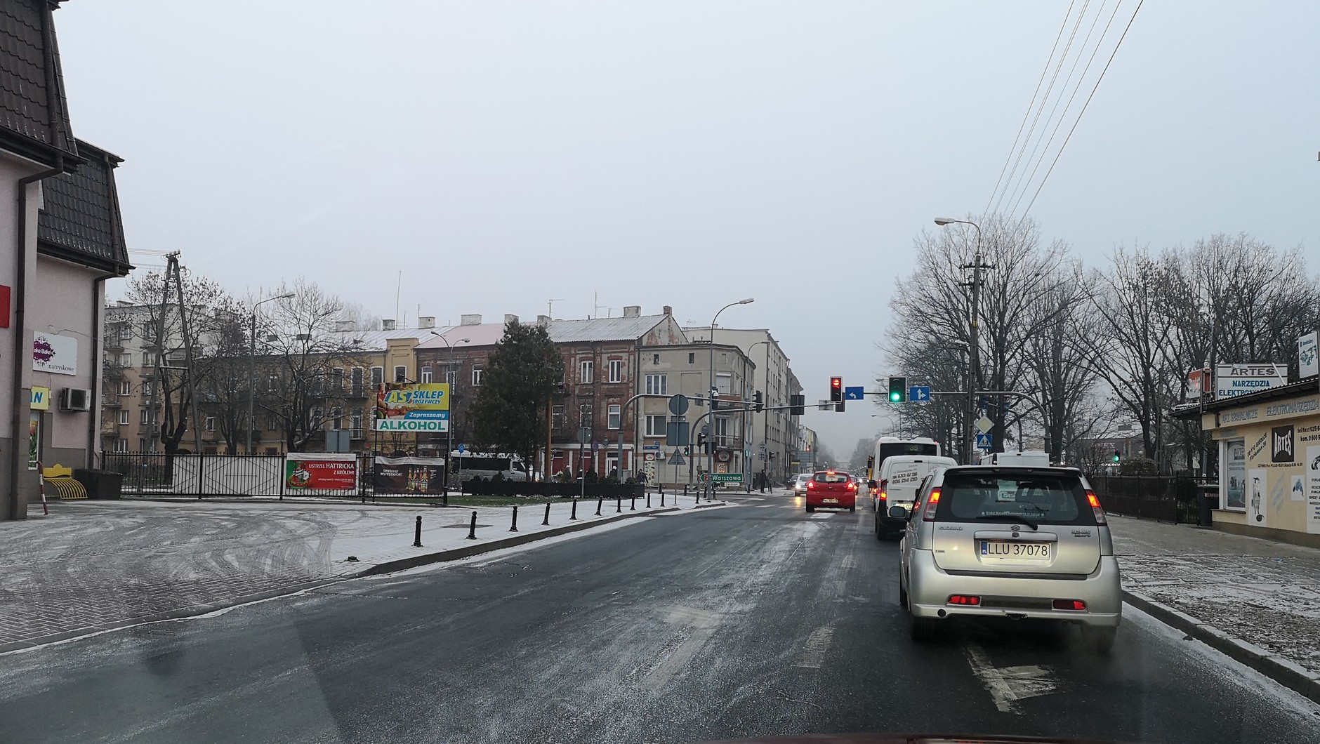 Korek na drodze