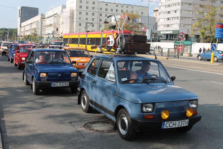 13 Ogólnopolski Zlot Fiata 126p w Warszawie
