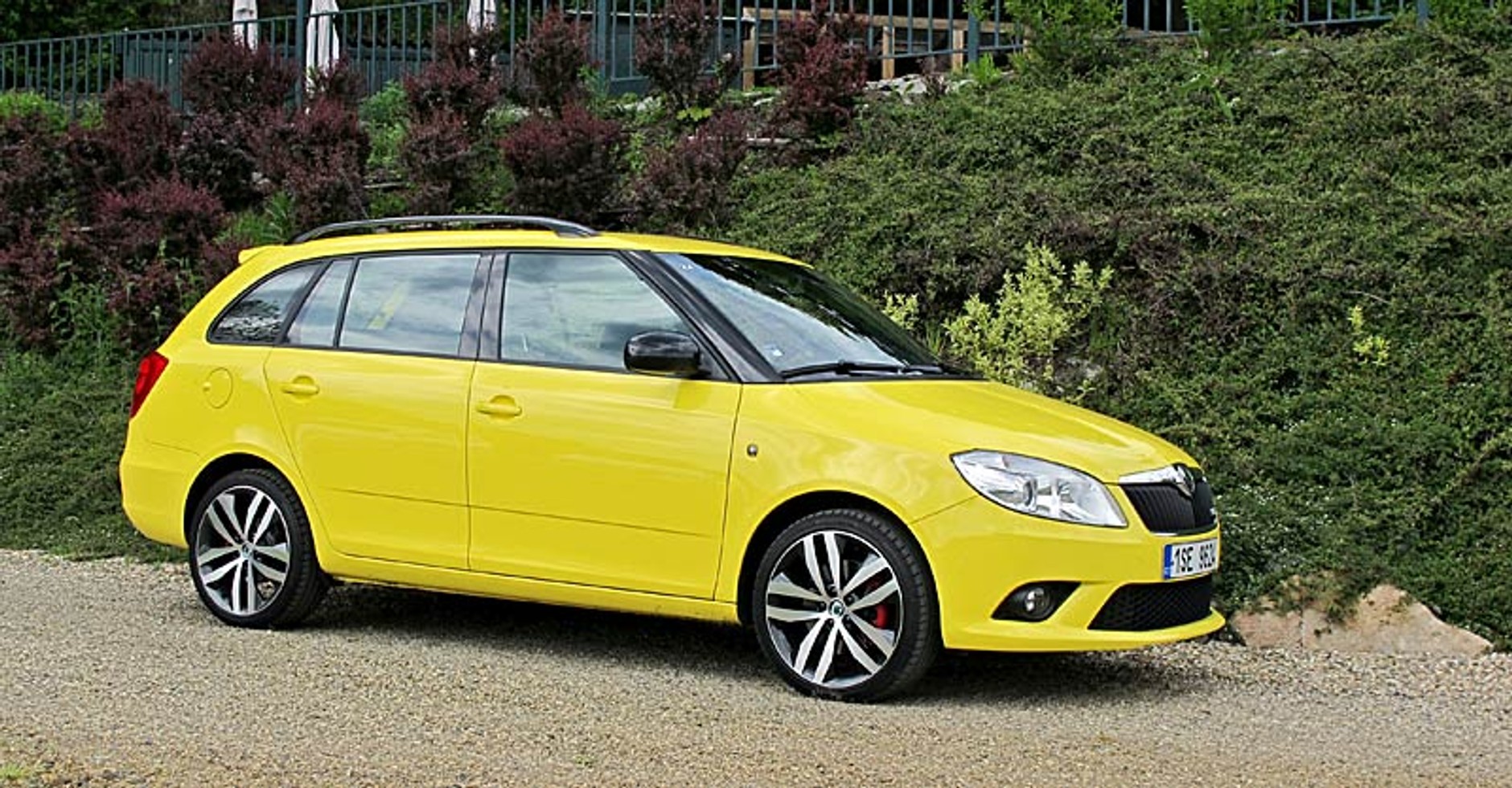 Ostra Fabia RS w akcji