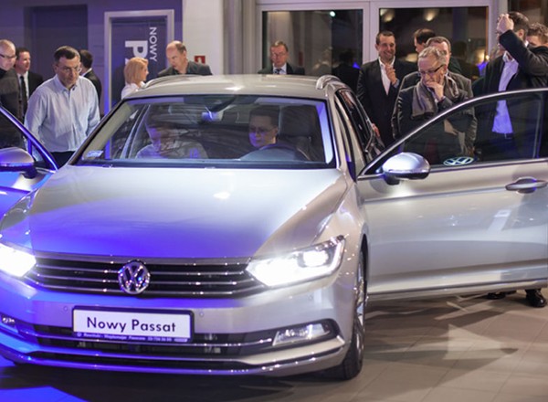 Premiera nowego Volkswagena Passata w salonie VW Rowiński Wajdemajer
