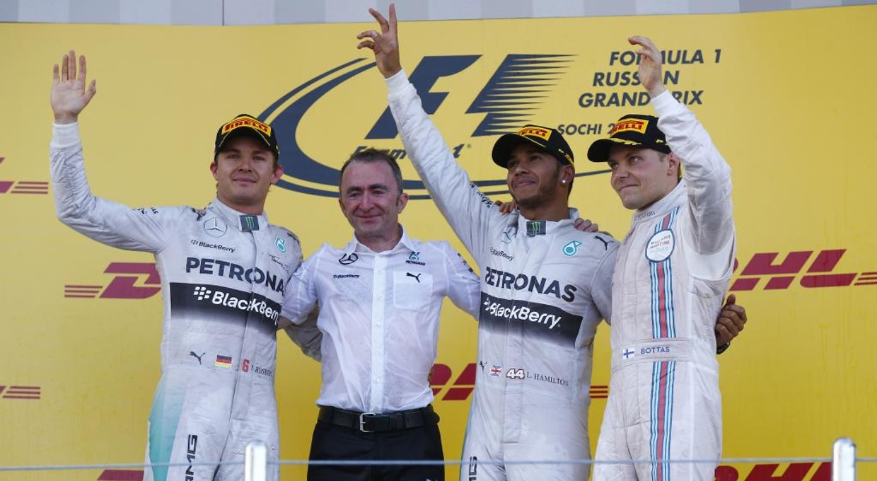 Grand Prix Rosji 2014: Mercedes mistrzem świata