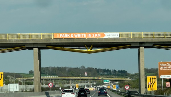 Oznakowanie "Park&Write"