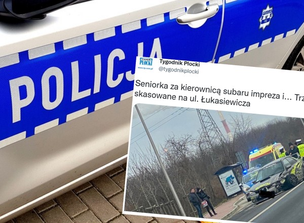 Seniorka w Subaru Imprezie skasowała dwa auta, bo ta maszyna "nie wybacza błędów" [Nagranie]