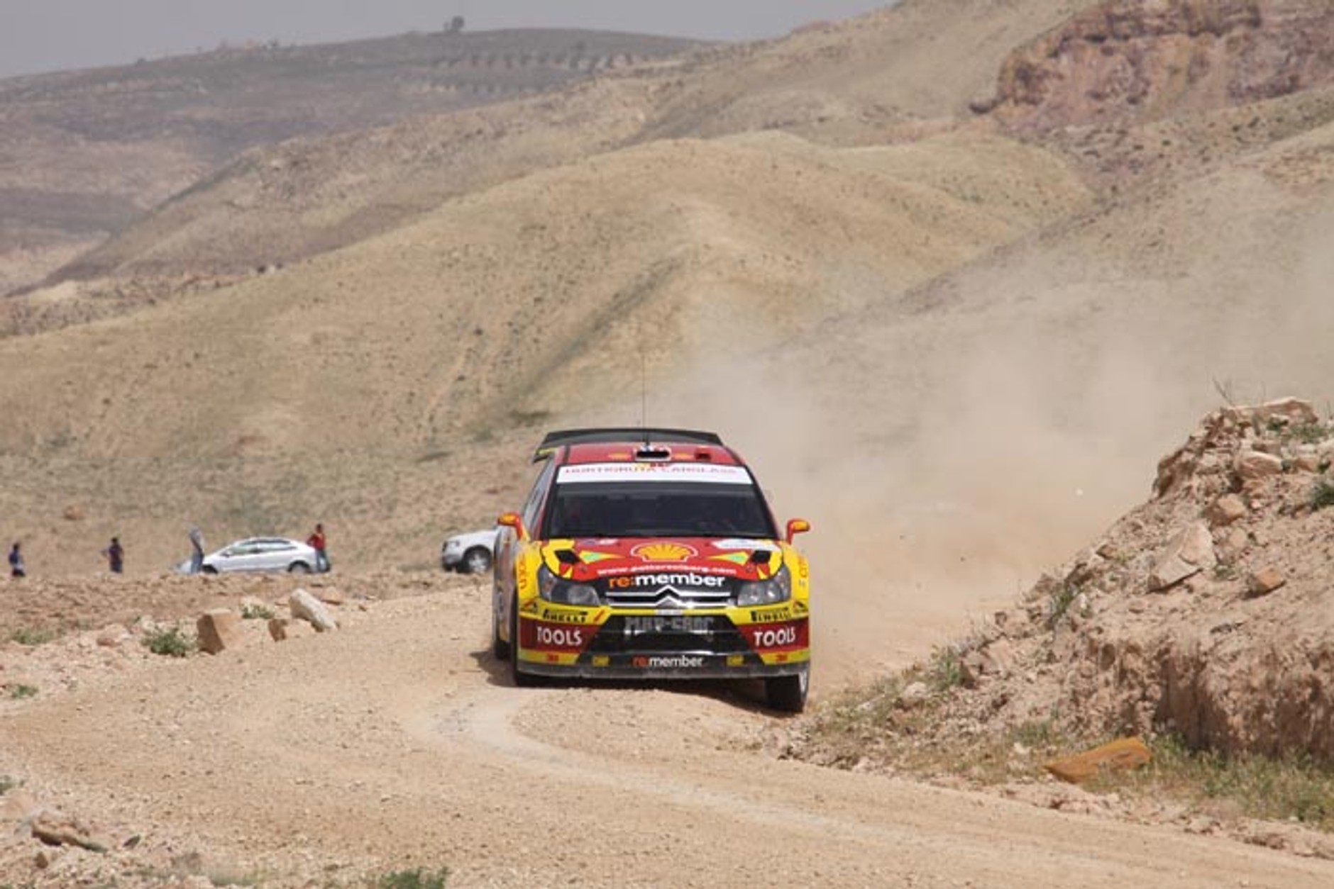 Rajd Jordanii 2010: taktyka zdominowała rywalizację - sukces Loeba, Kościuszko w szpitalu (relacja z 3. etapu)