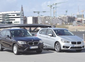 BMW X1 kontra BMW serii 2 Active Tourer