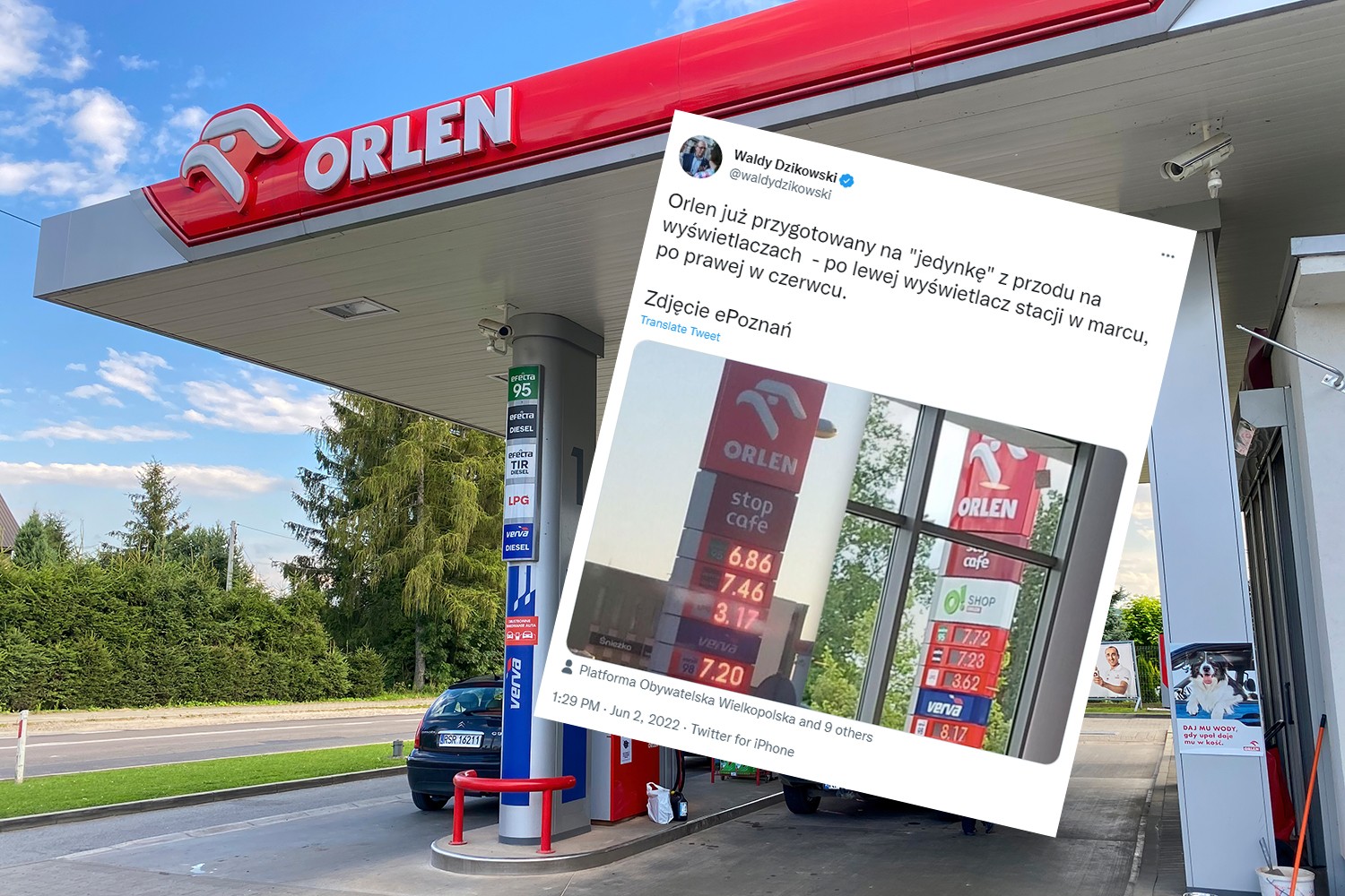 Tajemnicze zmiany na niektórych stacjach Orlen