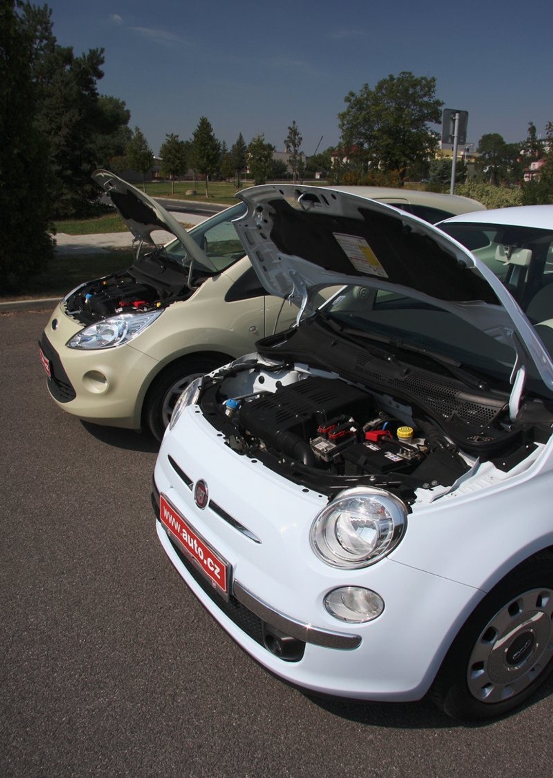 Test: Fiat 500 1,2 (51 kW) vs. Ford Ka 1,2 (51 kW) – Malá piva