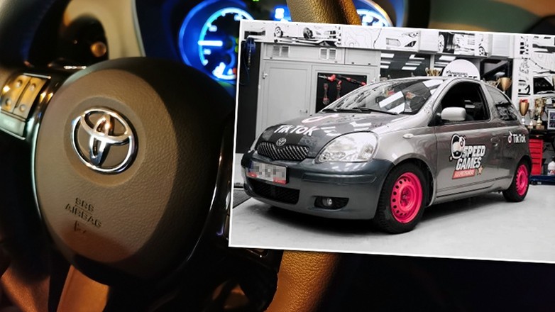Jakub Przygoński wystawił na WOŚP swoją Toyotę Yaris