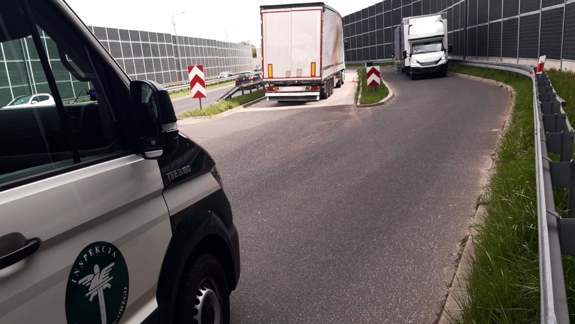 Zatrzymany pojazd ciężarowy przewożący chemię gospodarczą z Turcji do Danii