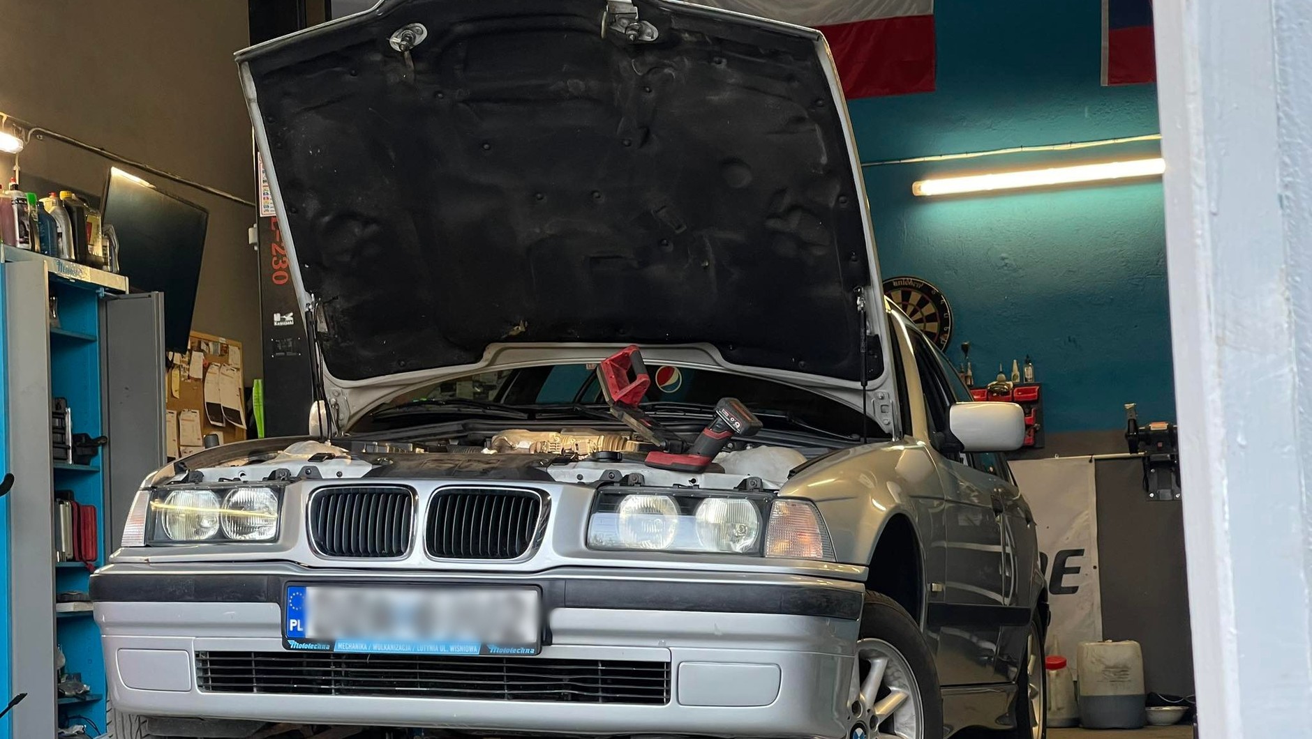Zmienił grill Skody w BMW