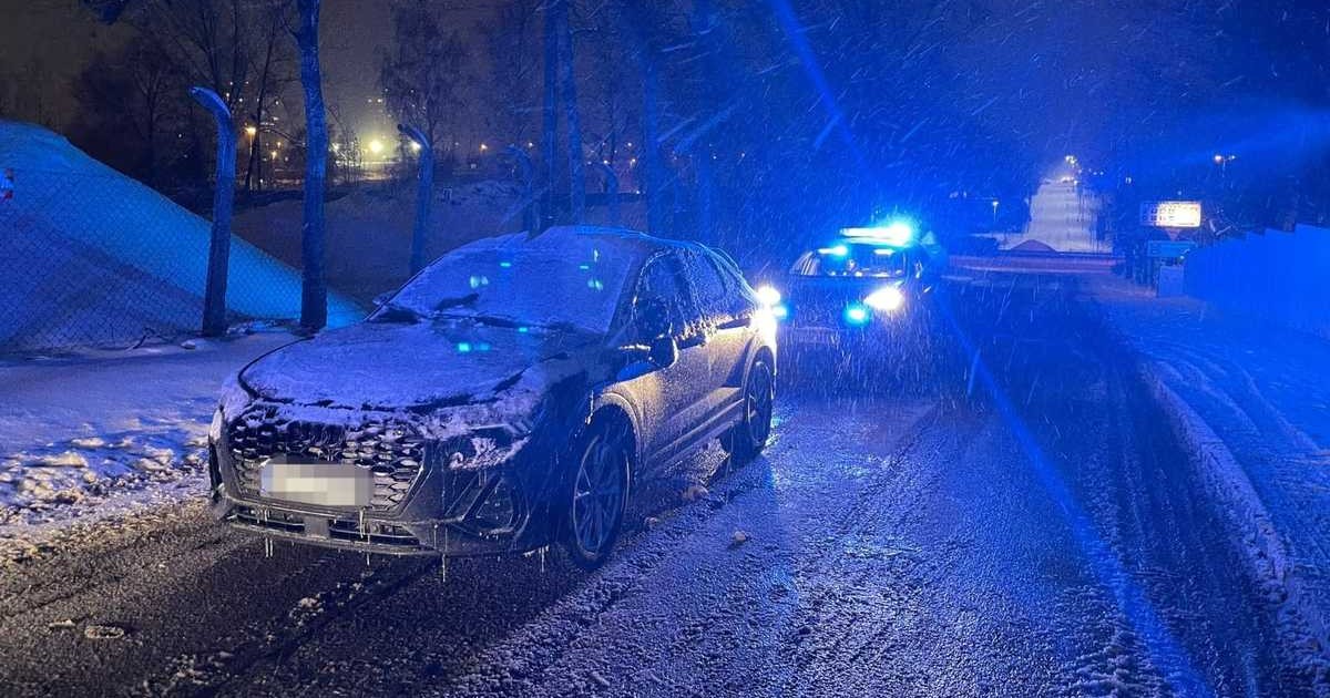 Pijana kobieta za kierownicą audi w Mikołowie