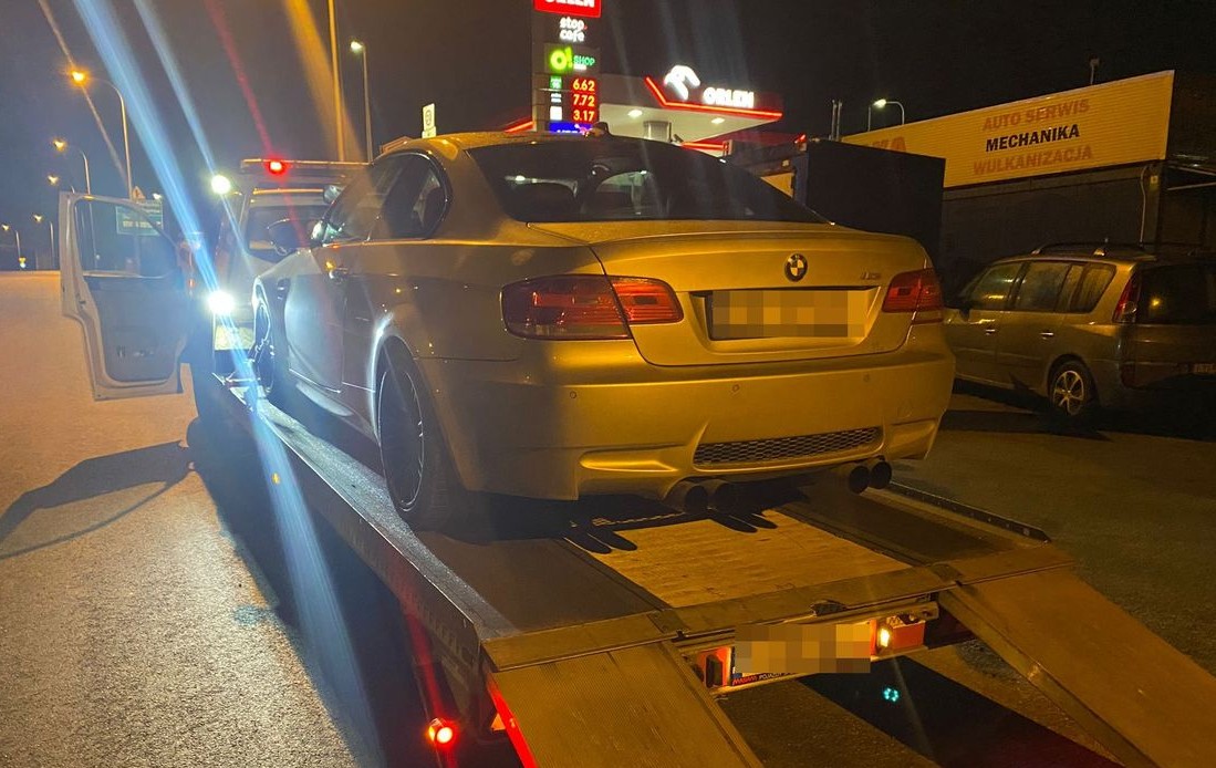 Zatrzymany 40-latek nie mógł kontynuować jazdy