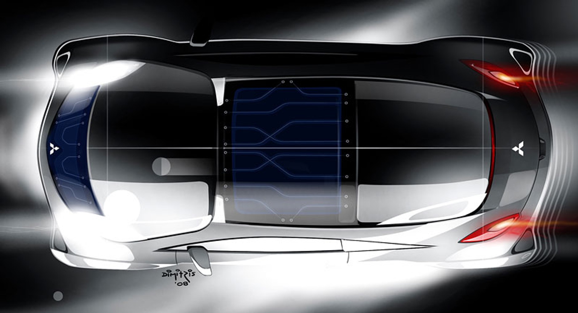 Genewa 2009: sportowy prototyp Mitsubishi o napędzie elektrycznym