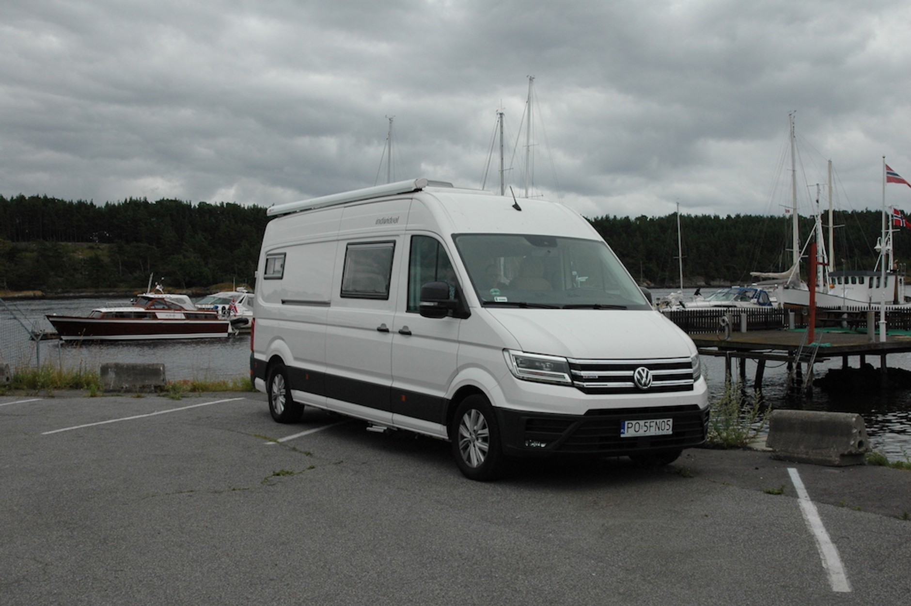 Volkswagen Crafter kamper – podróż po Norwegii