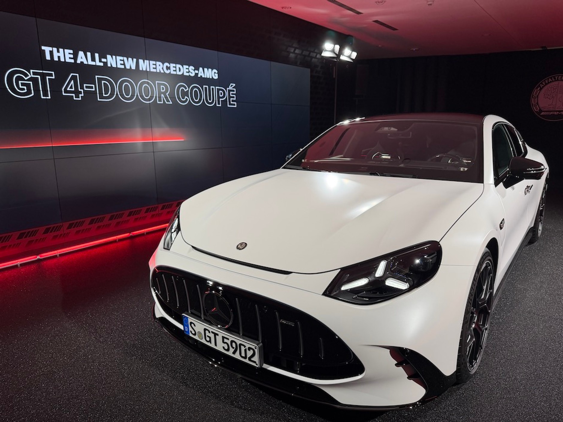Nowy elektryczny Mercedes AMG GT 4-Door Coupe