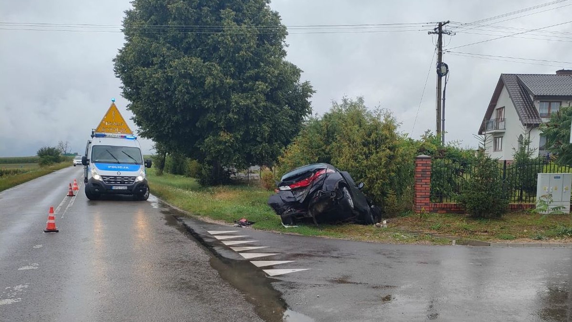Spowodował wypadek. Policjanci go sprawdzili i prawda wyszła na jaw