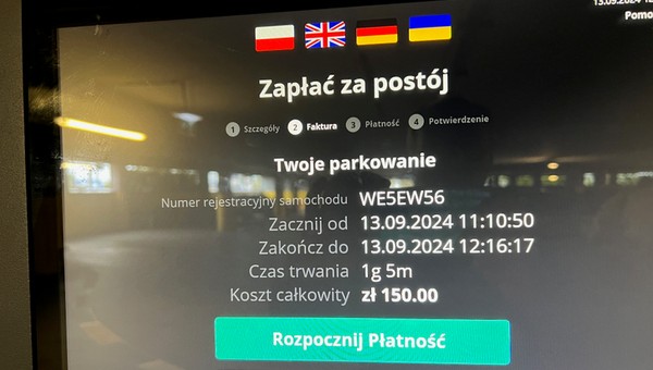 Pan Wojciech zaparkował na godzinę, miał zapłacić aż 150 zł. Parkingi P+R w stolicy dobre tylko dla części kierowców