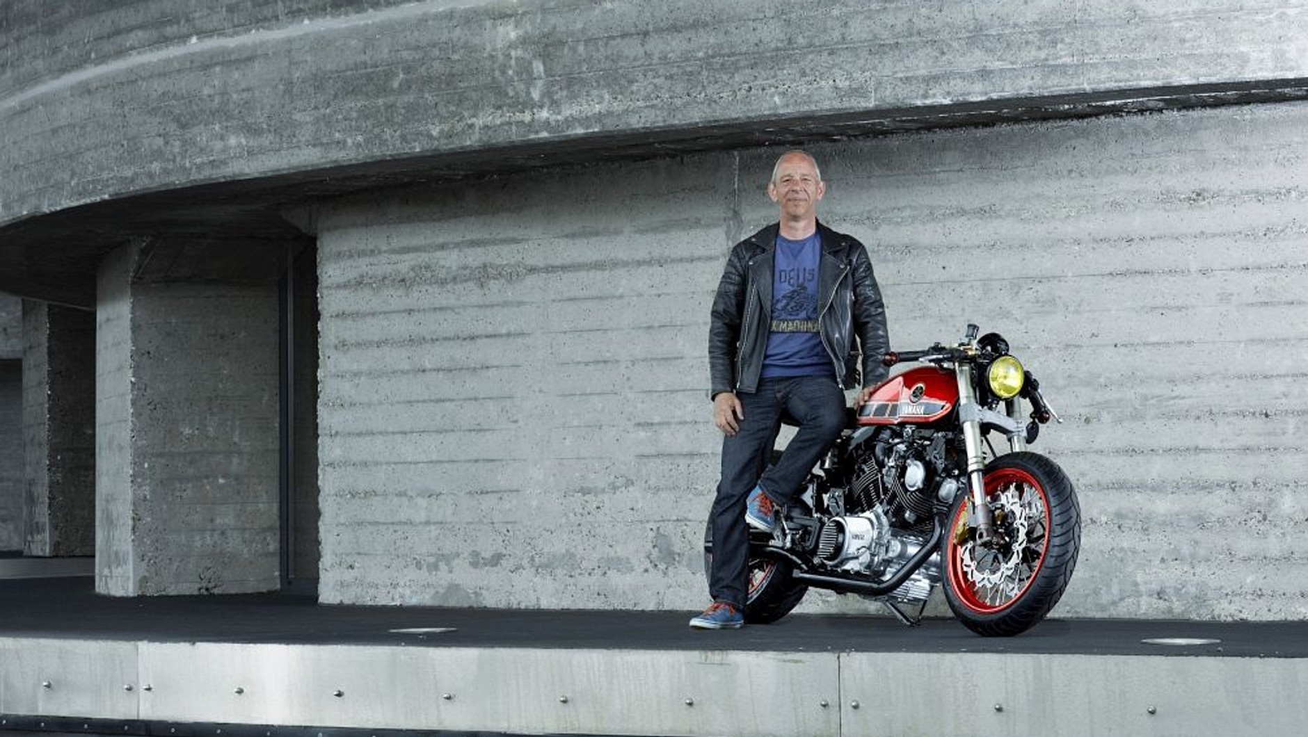 Yamaha TR1 Cafe Racer i jej twórca - Ronald Snel