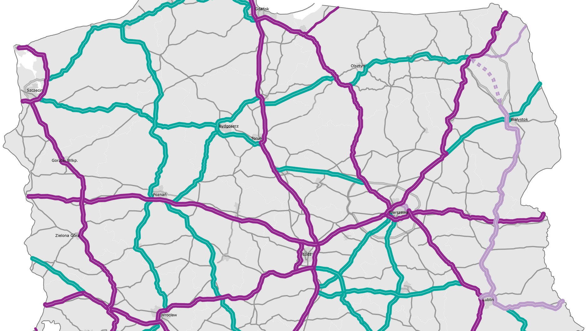 Sieć TEN-T w Polsce