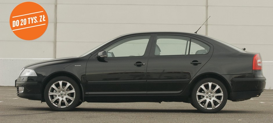 Skoda Octavia II: polecana wersja: 1.6/102 KM; 2004 r.
Cena: 18 400 zł