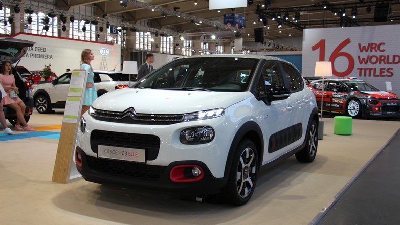 Citroen C3 Elle podczas Poznań Motor Show
