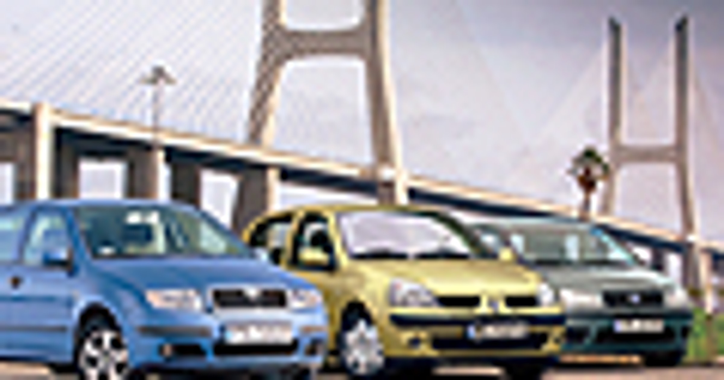 Renault Clio II, Skoda Fabia, Fiat Punto II - Samochody spod lady
