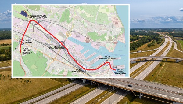 Droga Czerwona ma powstać wcześniej. Wojsko chce połączyć port z S6