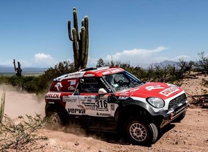 Dakar 2017: pech faworytów, awans Przygońskiego i Sonika (4. etap)