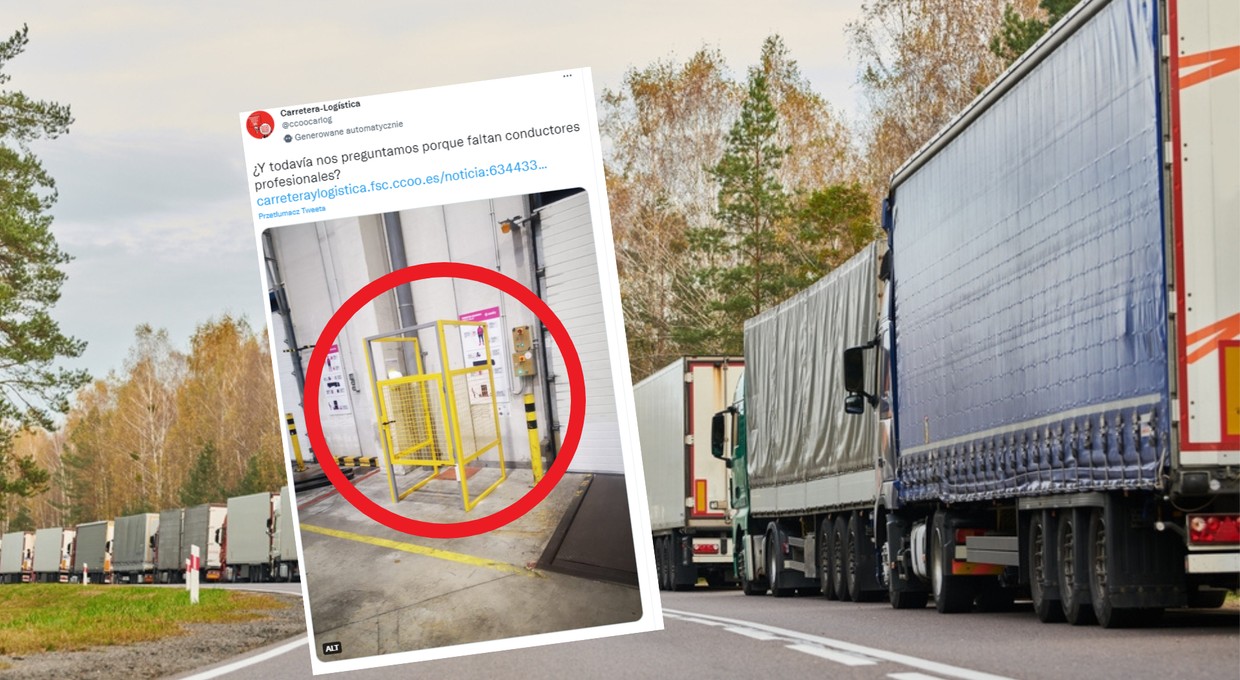 Szokujący obowiązek dla kierowców ciężarówek. Zamykają ich w klatkach