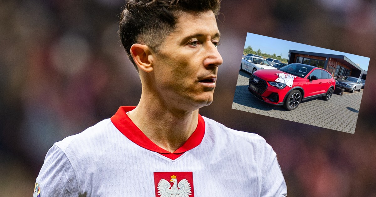 Sprzedają samochód należący do Roberta Lewandowskiego