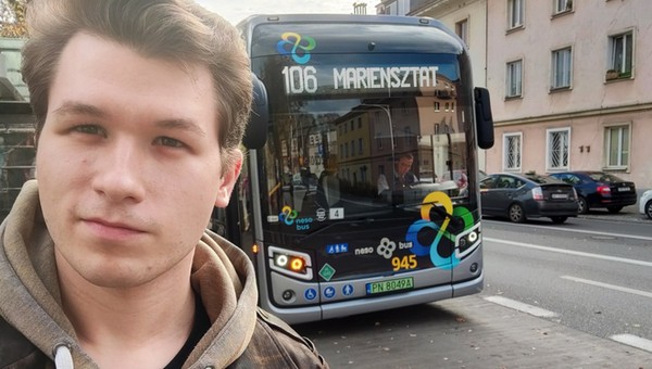 Jechałem w Warszawie autobusem wodorowym. NesoBus budzi ciekawość pasażerów
