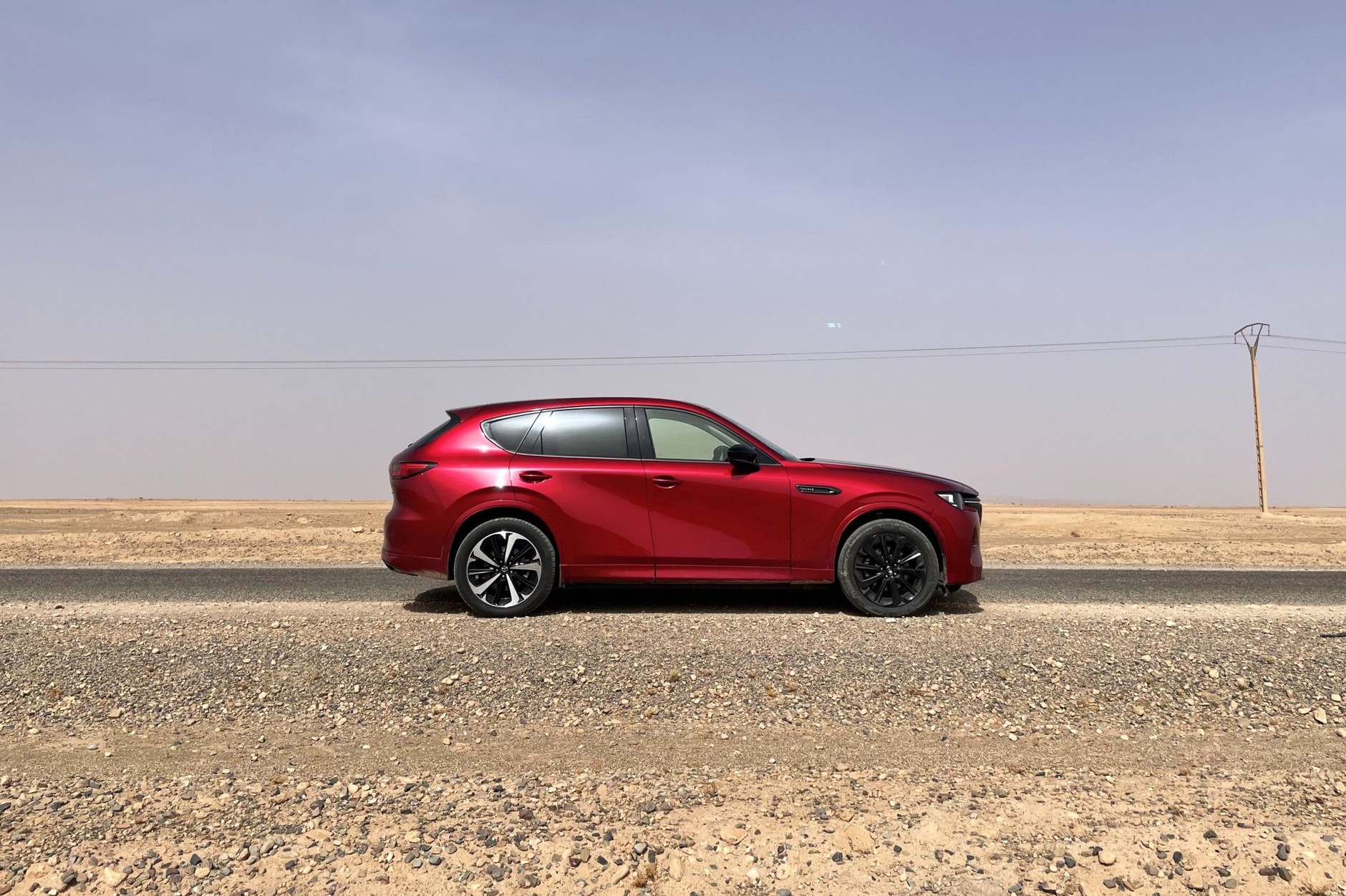 Mazda CX-60 z dieslem w Maroku