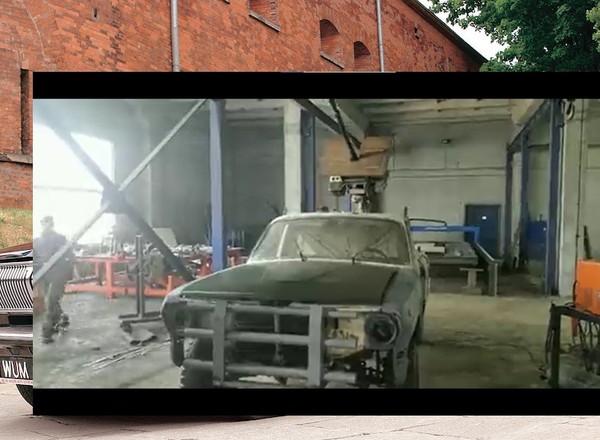 Ukraińcy stworzyli Wołgę niczym z "Mad Maxa". Zamontowali na niej karabin maszynowy