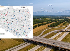 Wielkie podsumowanie programu budowy 100 obwodnic. GDDKiA pokazuje mapę i podaje daty