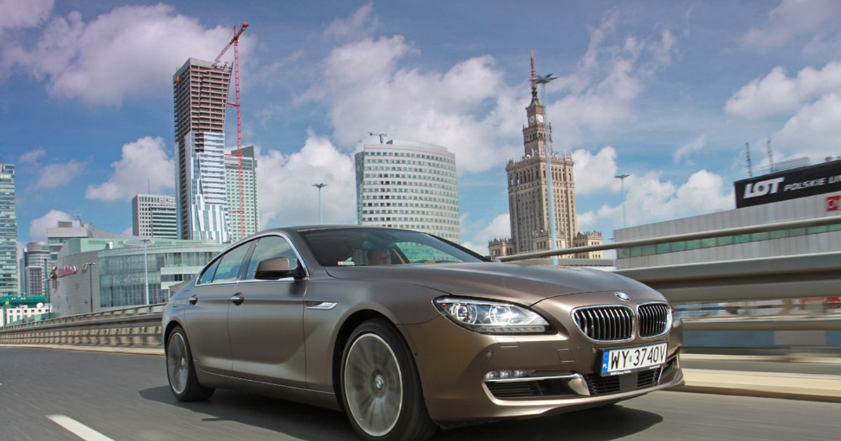 Test BMW 6 Gran Coupe: BMW serii 6 w innym formacie