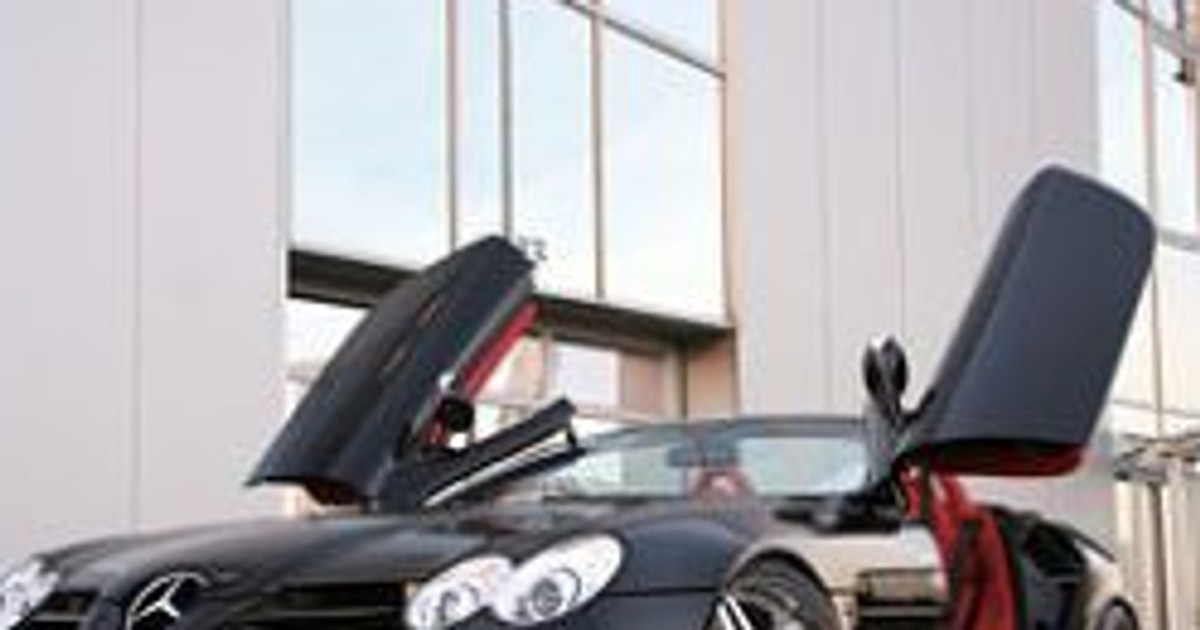 Essen Motor Show 2007: Brabus SLR Roadster – chromowany amfiteatr